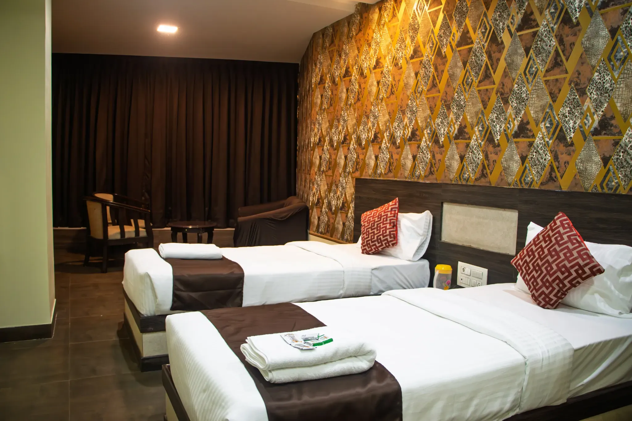 Corporate Twin Bed Setup Corporate Twin Bed Setup
